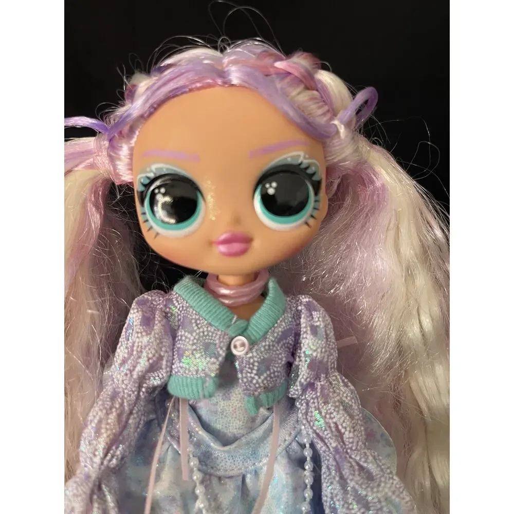 LOL Surprise OMG Fashion Show Hair Doll MGA Pearla Blue Heels Jacket